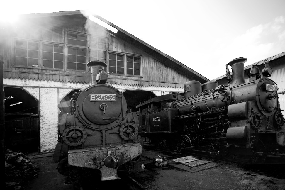 Lokomotif B2502- Museum Kereta Api Ambarawa