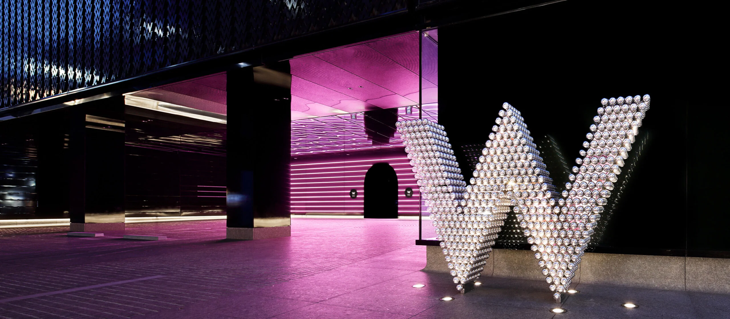 W Osaka installation view